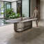 Mysteria Walnut Wood Dining Table-1281724732