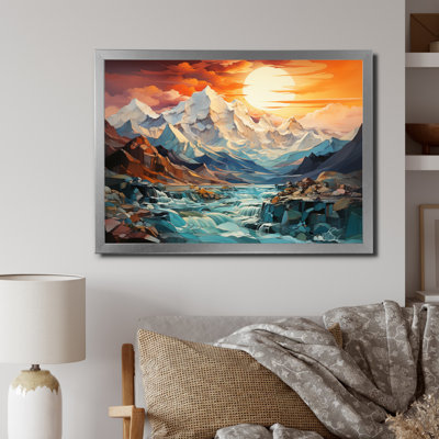 Bernth " Glacier Glacial Majesty Collage "