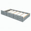Lit plateforme en bois avec lit gigogne et rangement-1936447002-1936447000