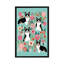 « corgi floral collage ii », impression sur toile tendue-74737681-74737679-74737680