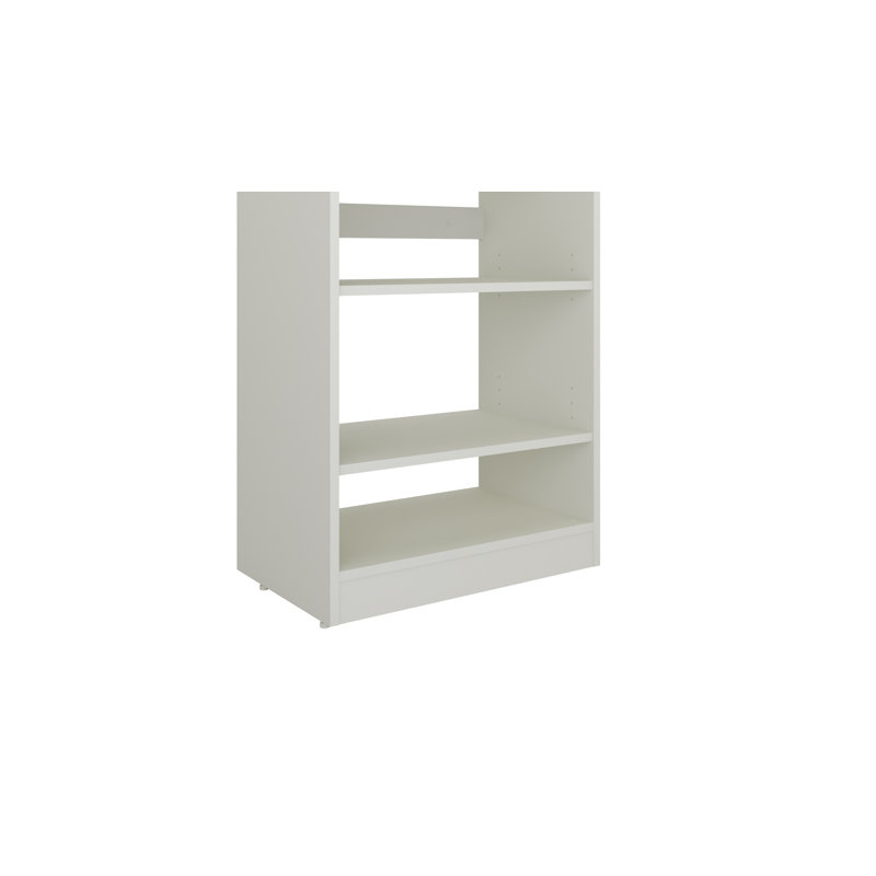 Closet System Reach-In Sets 24/36/24 Inches, White, 84"H x 84"W x 16"D