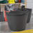 Wham Flexi-Store 38L Square Tub Graduated Cool Grey