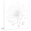 « frost fleur », reproduction d’art sur toile tendue-16968824