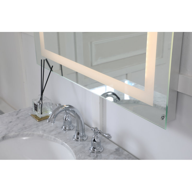 Miroir de salle de bain Kanaya, l 24 po x H 30 po