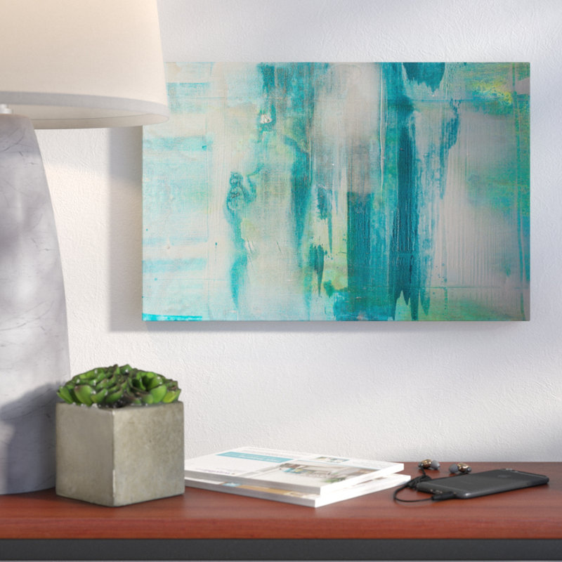 « water works », reproduction sur toile, H 8 po x l 12 po x P 0,75 po, Pas de tapis, Toile tendue