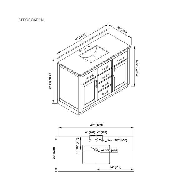 Dimensions du produit