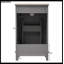 Meuble-lavabo simple 15,50 po avec plateau en céramique Mukkesh-44944457