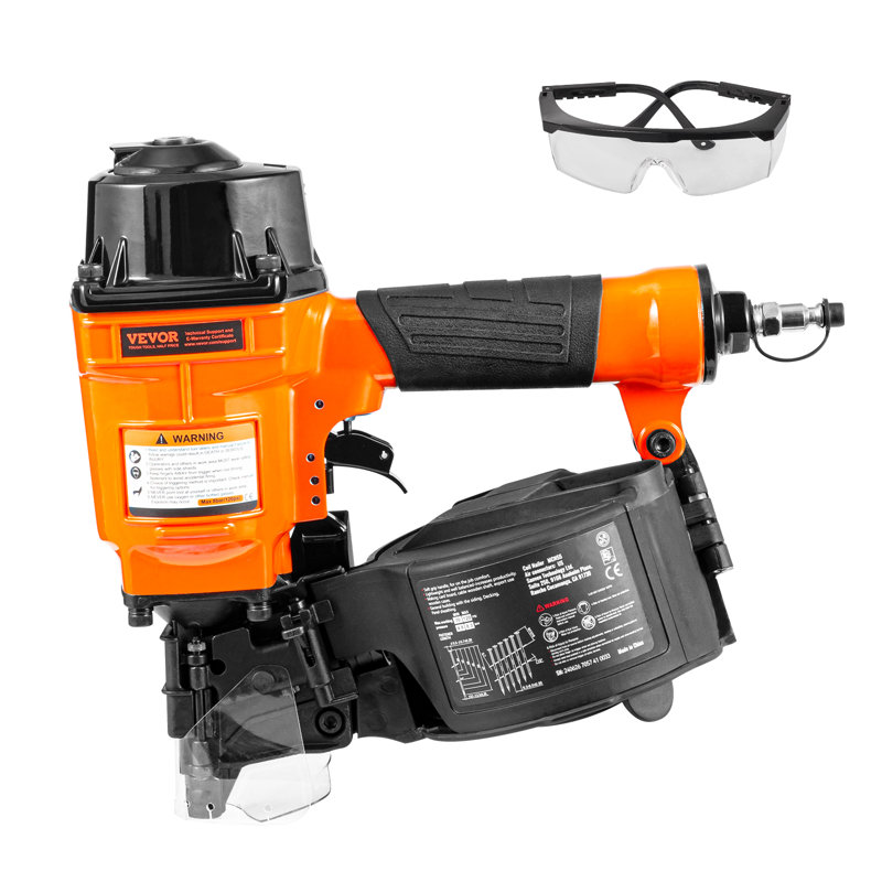 MCN55 Coil Siding Nailer 1 inch to 2-1/4-inch 15 Degree Pneumatic
