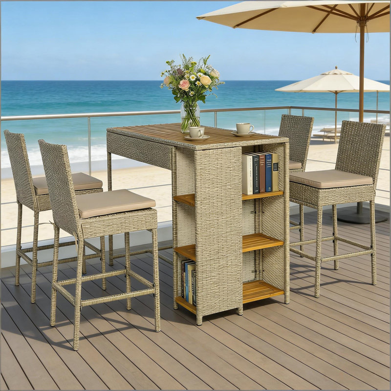 Ensemble de mobilier de jardin, Natural