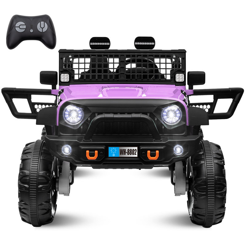Voiture électrique 24V 2WD / 4WD pour enfants 2 places avec télécommande , Bleu