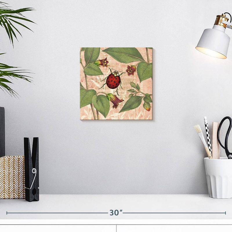 Botanical Nature Bug, 10" H x 10" W