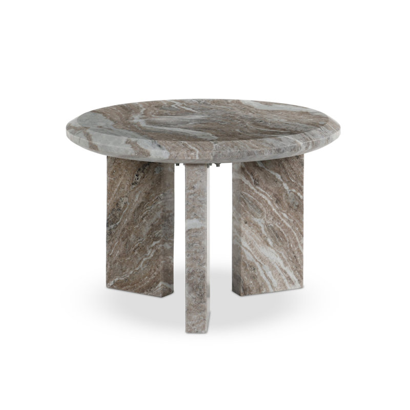 Grande table basse Annamari Nesting - taupe foncé uni