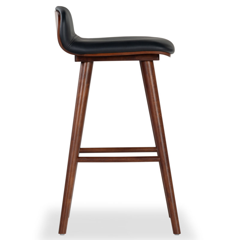 Vanya Barstool, Black, Short Stool - 28"