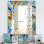 Miroir mural handpainted and fishs-40102246