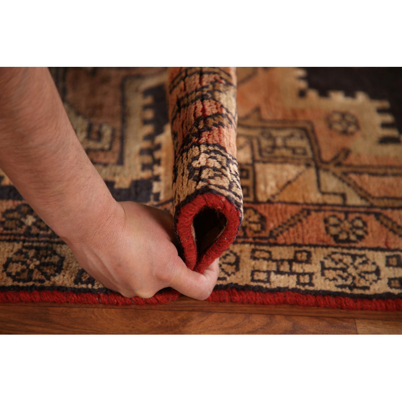 Geometric Traditional Runner Rug 3x10