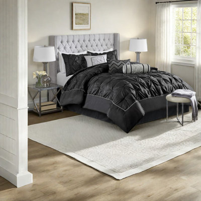 Ensemble de literie pour grand lit, capitonné en polyester, confort moderne pour la maison