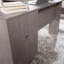 Bureau en L, finition brune