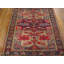 Antique Caucasian Tribal Geometric Seychour Small Scatter Size Wool Rug