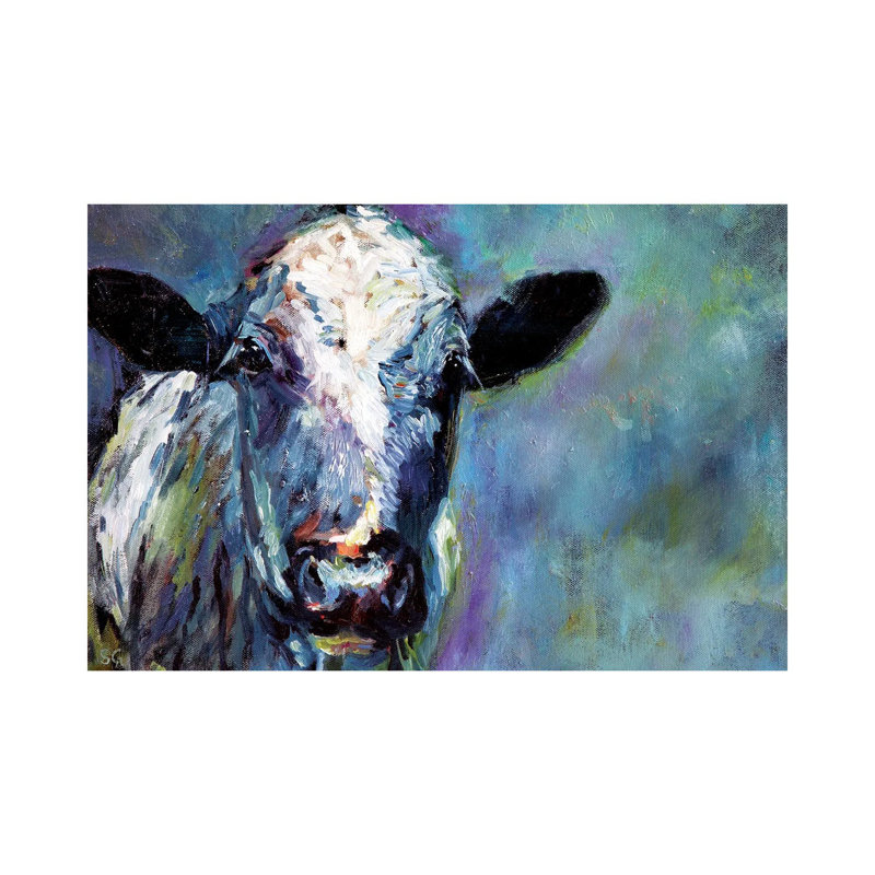 Roan Lady by Sue Gardner - Painting on Canvas, 20.32 cm H x 30.48 cm W, Wrapped Canvas