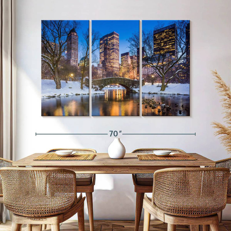 Nicci Winter Gapstow Bridge, 42" H x 65" W