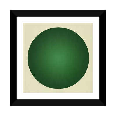 Albree " Modern Art- Green Orb " by 5by5collective
