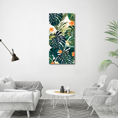 Hawaiian 1 Piece Wrapped Canvas Wall Art