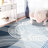 Rectangle Dugue Area Rug with Non-Slip Backing-885457680