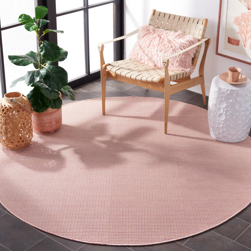 Tapis d'intérieur / extérieur Floral Performance, Rond 6 pi 5 po