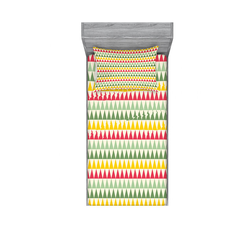 Ensemble de draps Sharp, Ensemble de draps pour lit simple TG avec drap-hou