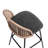Upholstered Rattan Back Counter & Bar Stool-1162072345