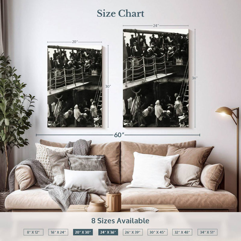 Leisha The Steerage 1907, H 36 po x l 24 po