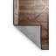 Tapis brun lavable à la machine-830102328
