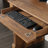 Computer Desk With Hutch, Brown Finish-37851969