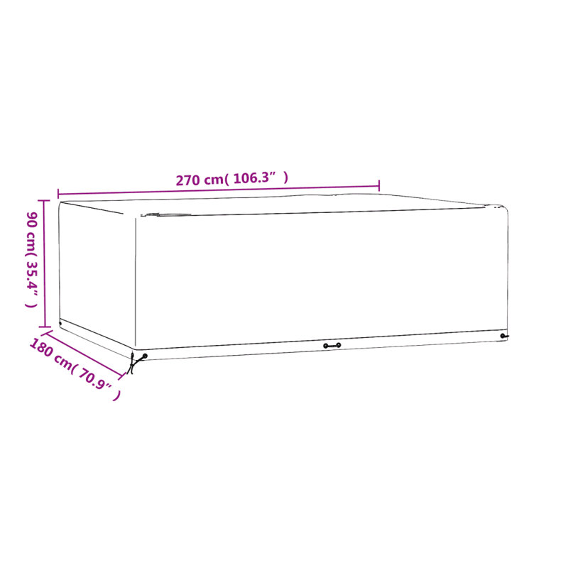 Outdoor Patio Sofa Cover