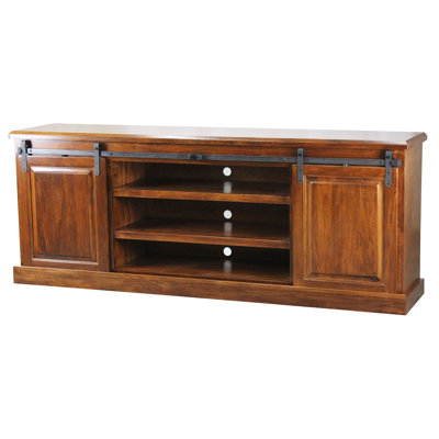 Cricklade Solid Wood TV Stand for TVs up to 88" by Gracie Oaks