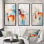 «Ephemeral Silence Minimal Abstract», ensemble de 3 impressions-1014662249-1014662254
