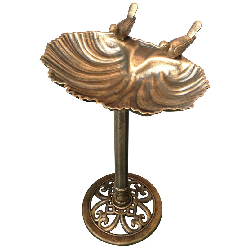 Bain d'oiseaux Aleynna, Bronze