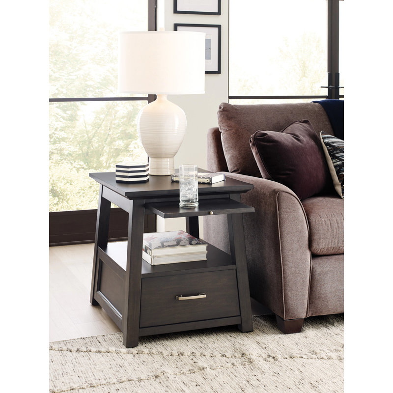 Table de bout avec rangement Kadia