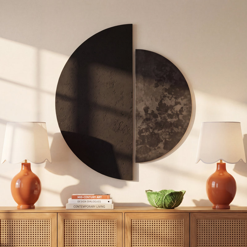 Meridian Wall Décor Black