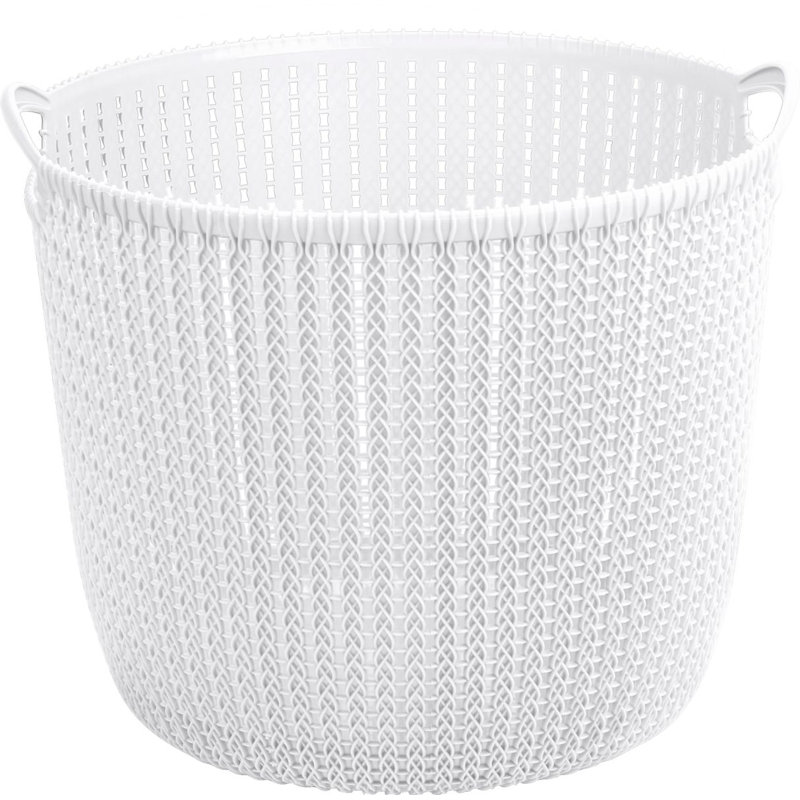 Plastic Bathroom Accessory Set, White