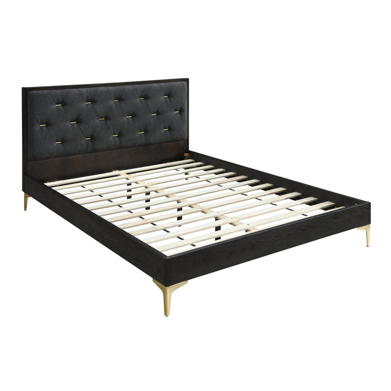 Lit plateforme touffeté Cassidy, Double