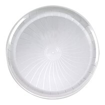 Drink & Plate Disposable Plastic Serving Tray for 32 Guests