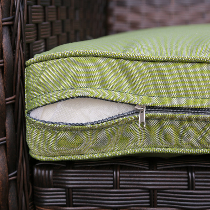 Outdoor 4'' Seat / Back Cushion, Cilantro