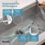 30" L x 19" W Undermount Kitchen Sink with Accessories-1345642335