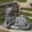 Dog German Shepherd Garden Statue-15023992