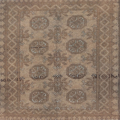 Tapis brun foncé Southwestern