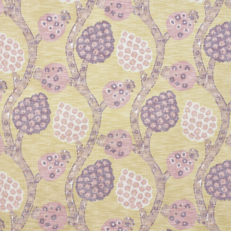 Tissu à motif de chaîne Annabel, Or