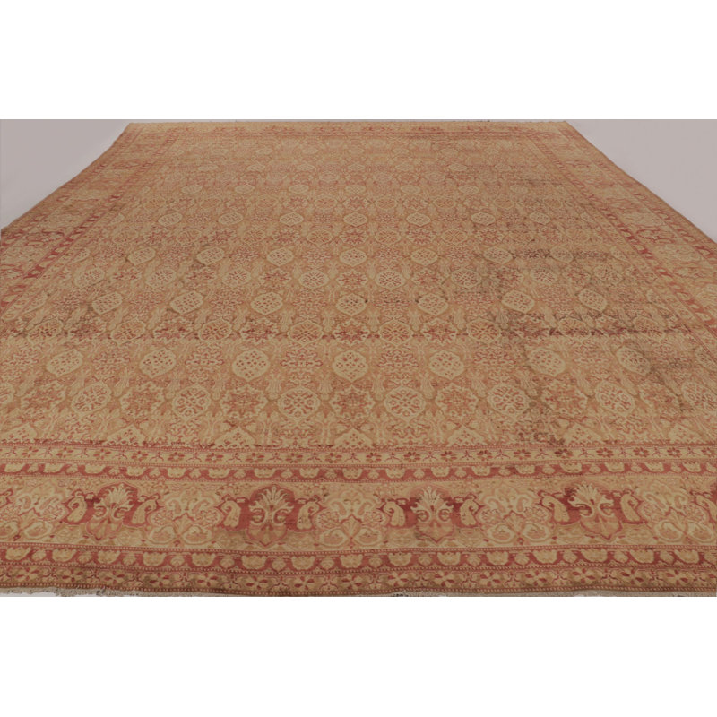 Antique One-of-a-Kind 14'10" x 18'5" Hand Knotted Area Rug