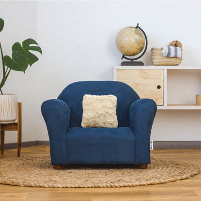 Chaise en micro-suède Keet