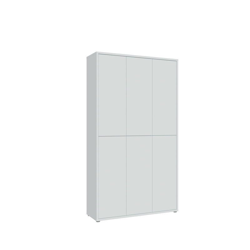 32 Pair Shoe Storage Cabinet, Secret Grey